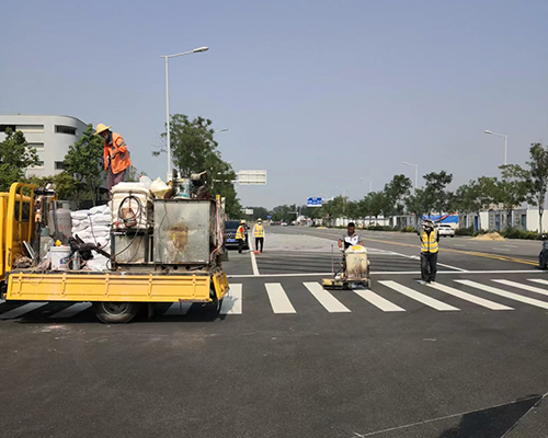 道路劃線施工